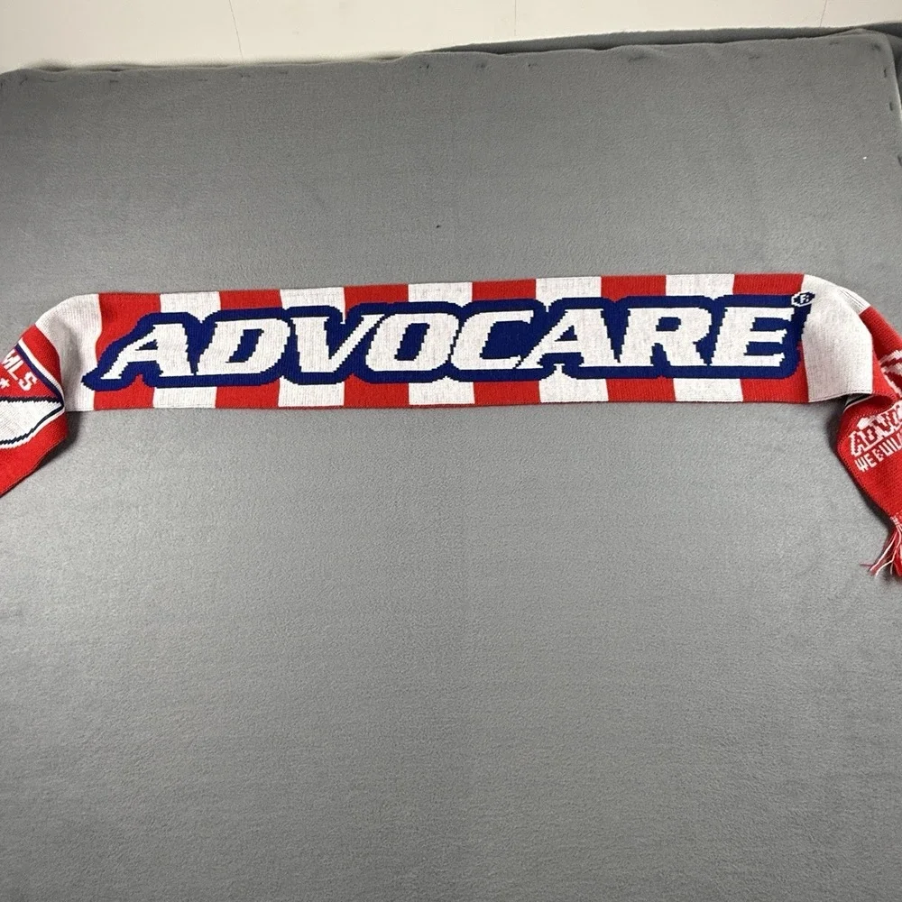 AdvoCare Scarf We Build Champions Major League Soccer MLS Sponsor Knitted Winter
